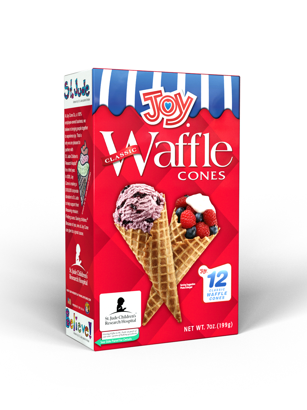 12ct. Waffle Cones box