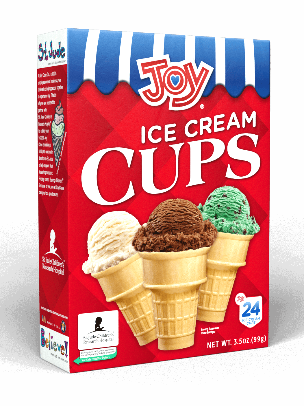 24ct. Cake Cups box