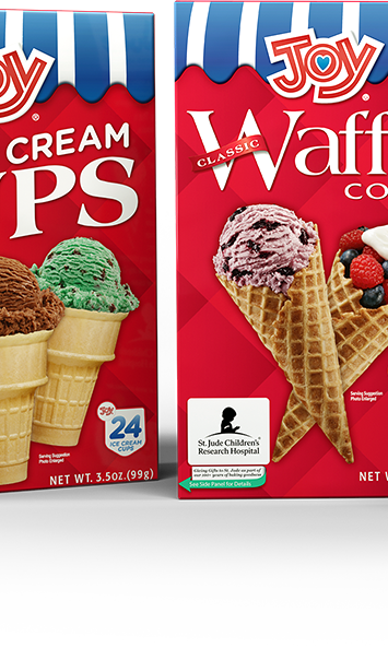 Joy Cone 3d product render 2