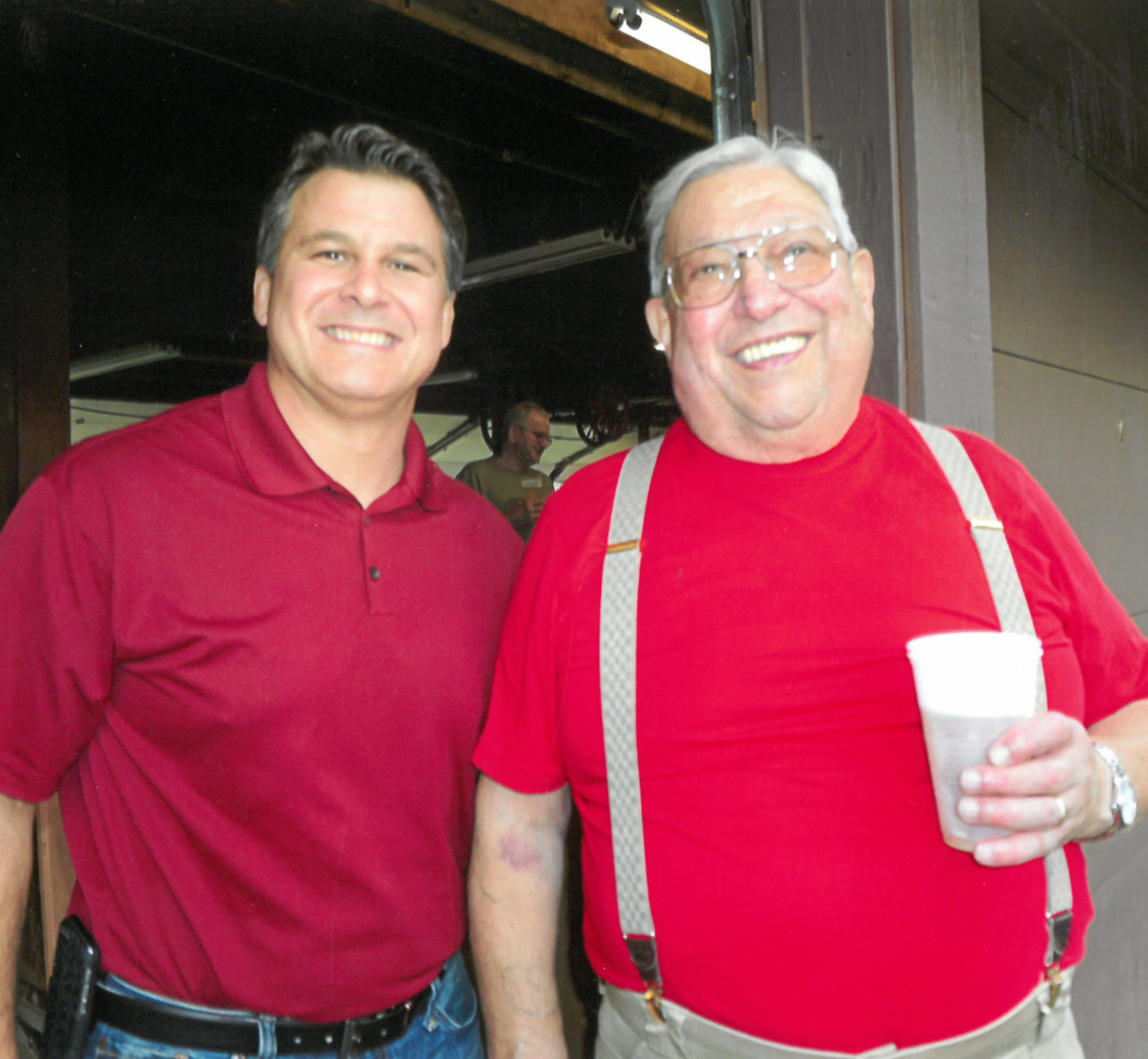 David George, 3rd Generation with father, Joseph George, 2nd Generation.

