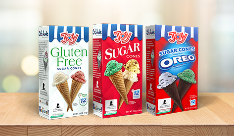 Elevating the Classic Sugar Cone Experience with Three Types